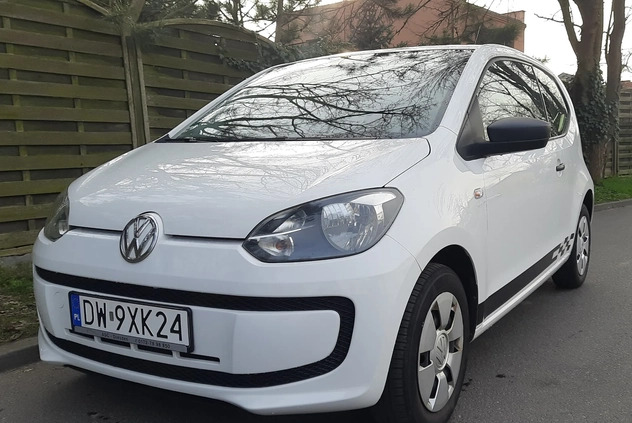 Volkswagen up! cena 21000 przebieg: 199000, rok produkcji 2015 z Wrocław małe 211